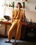 Camel Linen Trousers Linen Pants Wide Leg Linen Trousers