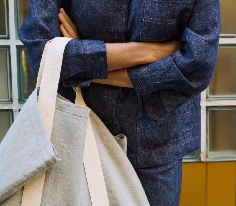 heavy linen bag